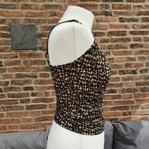 FREE PEOPLE INTIMATELY Camisole BNWT Black Silky Cami Top Bralette M 8-10 - Picture 3 of 12